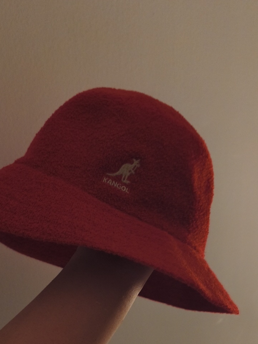 Kangol Red Hat - Bermuda Summer Bucket Hat